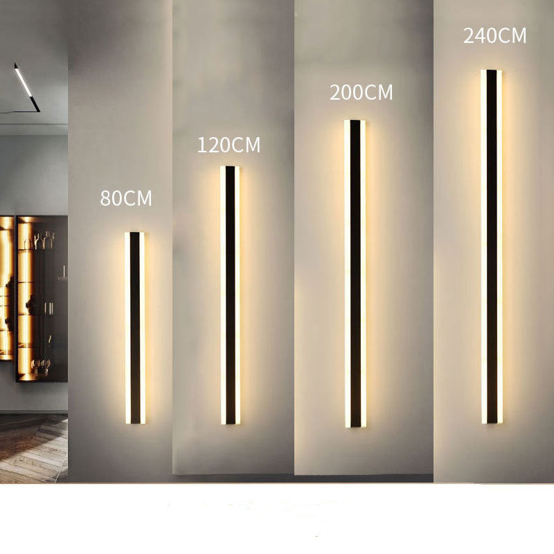 Minimalist Linear LED Wall Light