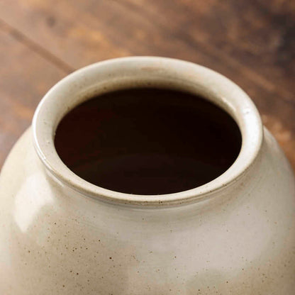 Sculpted Breathable Ceramic Planter