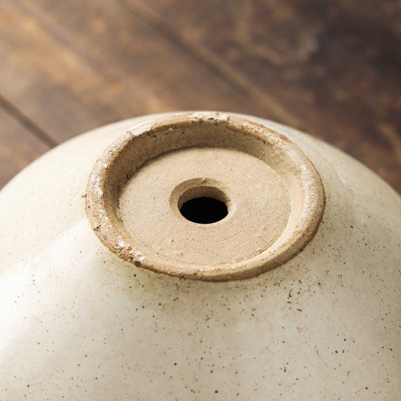 Sculpted Breathable Ceramic Planter