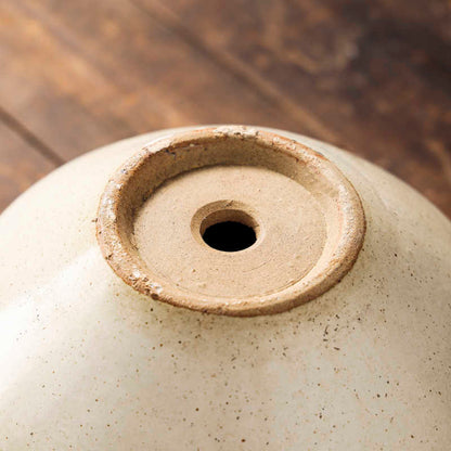 Sculpted Breathable Ceramic Planter