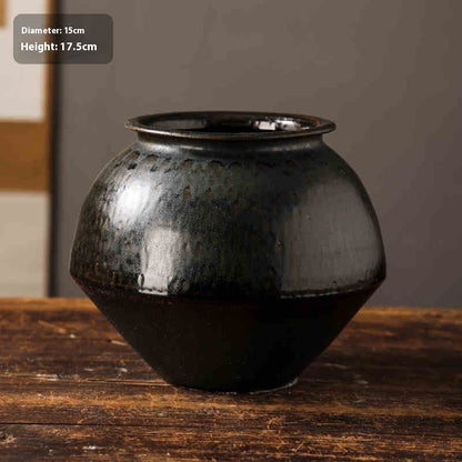 Sculpted Breathable Ceramic Planter